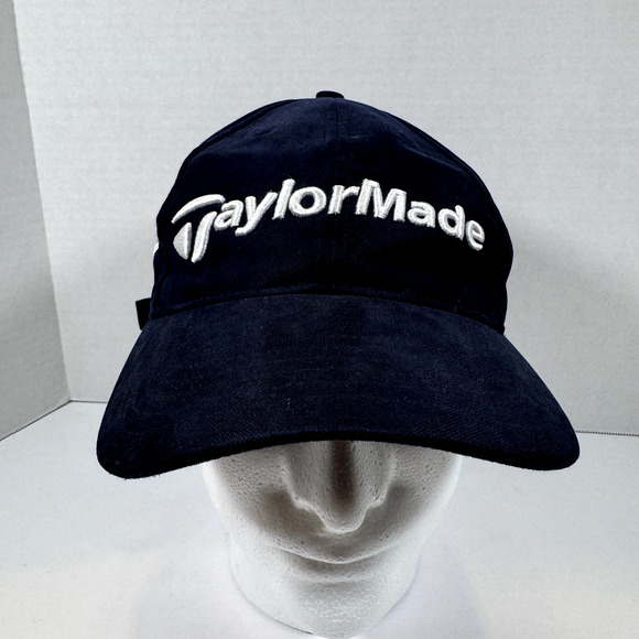 Taylormade Burner R7 Tmax Gear Navy Blue Adjustable Strapback Golf Hat - Picture 2 of 7